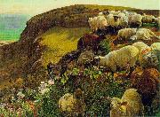 William Holman Hunt On English Coasts. Spain oil painting artist